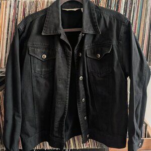 Vintage St. John's Bay black denim jacket